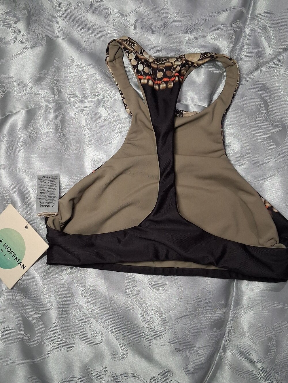 Mara Hoffman Chain Bikini Racer Back Top Size XS new with tags - Picture 6 of 7